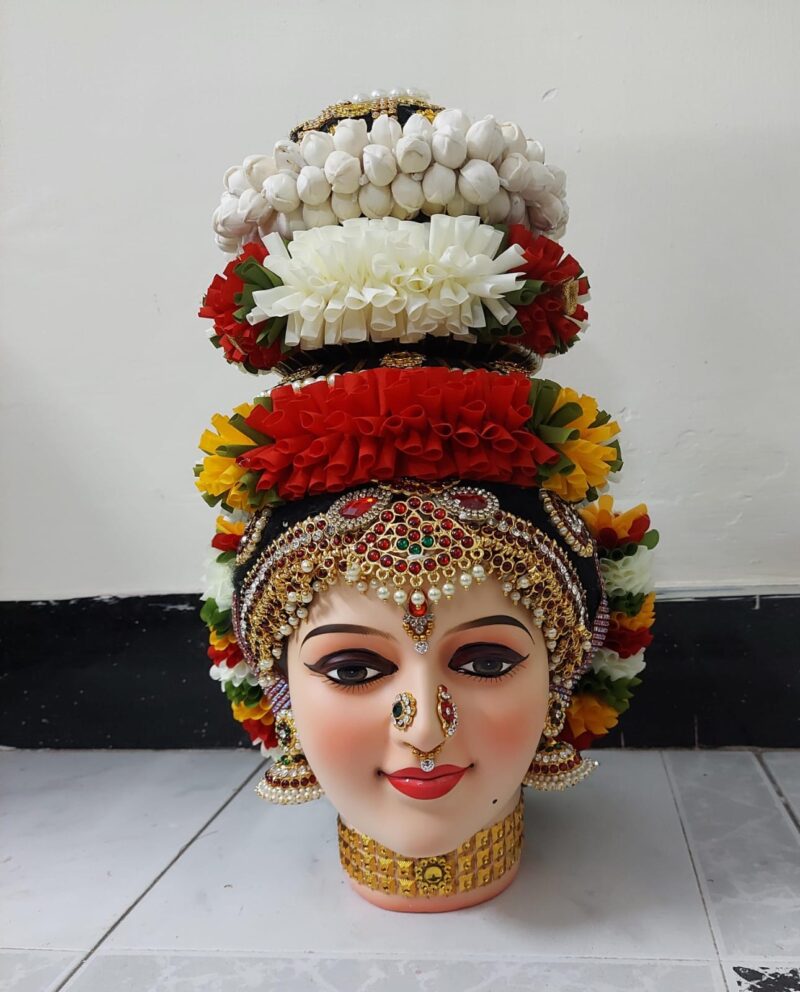 Lakshmi Ammavari Decorated Face