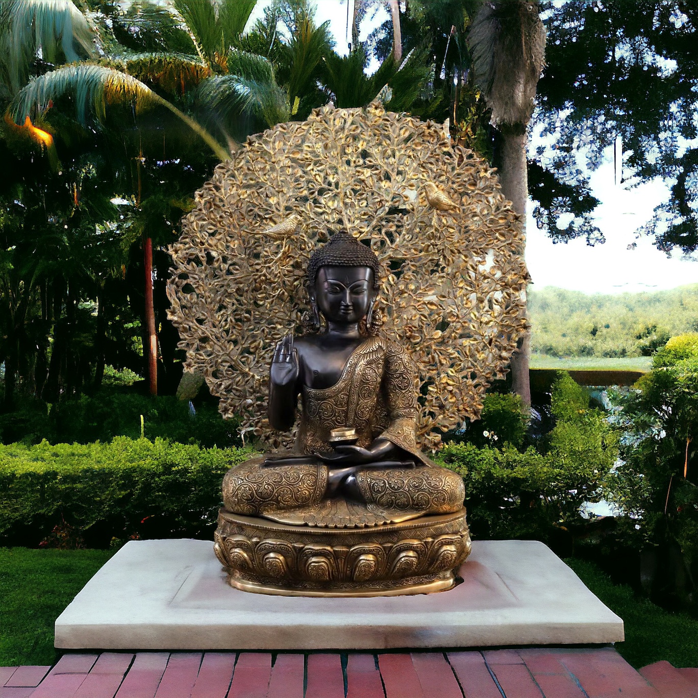 30" Buddha Statue