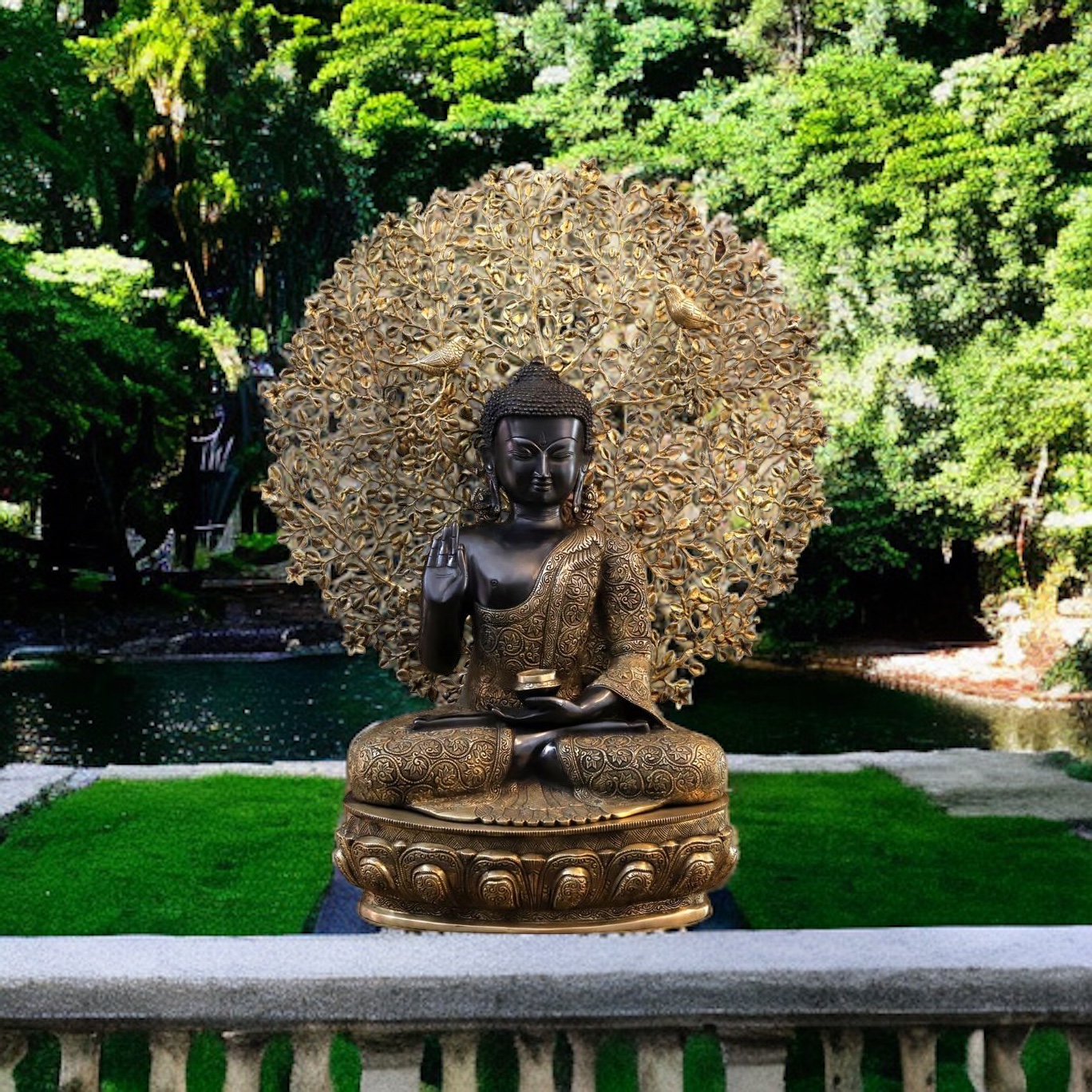 30" Buddha Statue