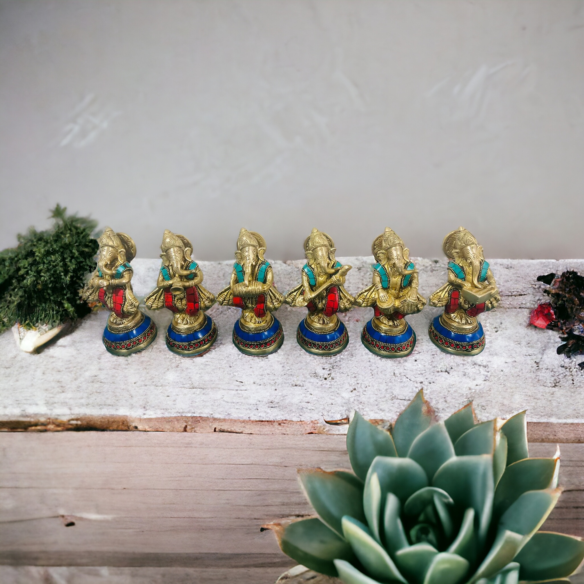 Ganesha Musician Set
