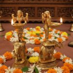 Brass Deep Lakshmi Elephant Diya (2)