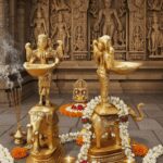 Brass Deep Lakshmi Elephant Diya (4)