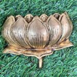 Brass Lotus Wall Décor Set of 2