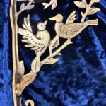 Antique Brass Bird Wall Bracket Set Of 2