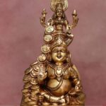 Brass Kubera Lakshmi Idol