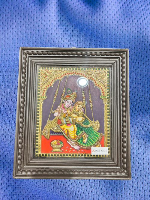 Auspicious Radha Krishna Wall Art
