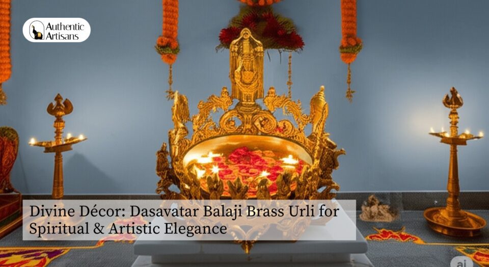 Dasavatar Balaji Brass Urli