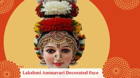 Lakshmi Ammavari Decorated Face 
